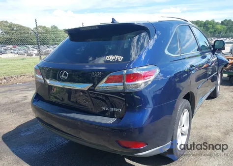 2013 Lexus Rx 350 F Sport из США, поврежденный, VIN 2T2BK1BA7DC191597